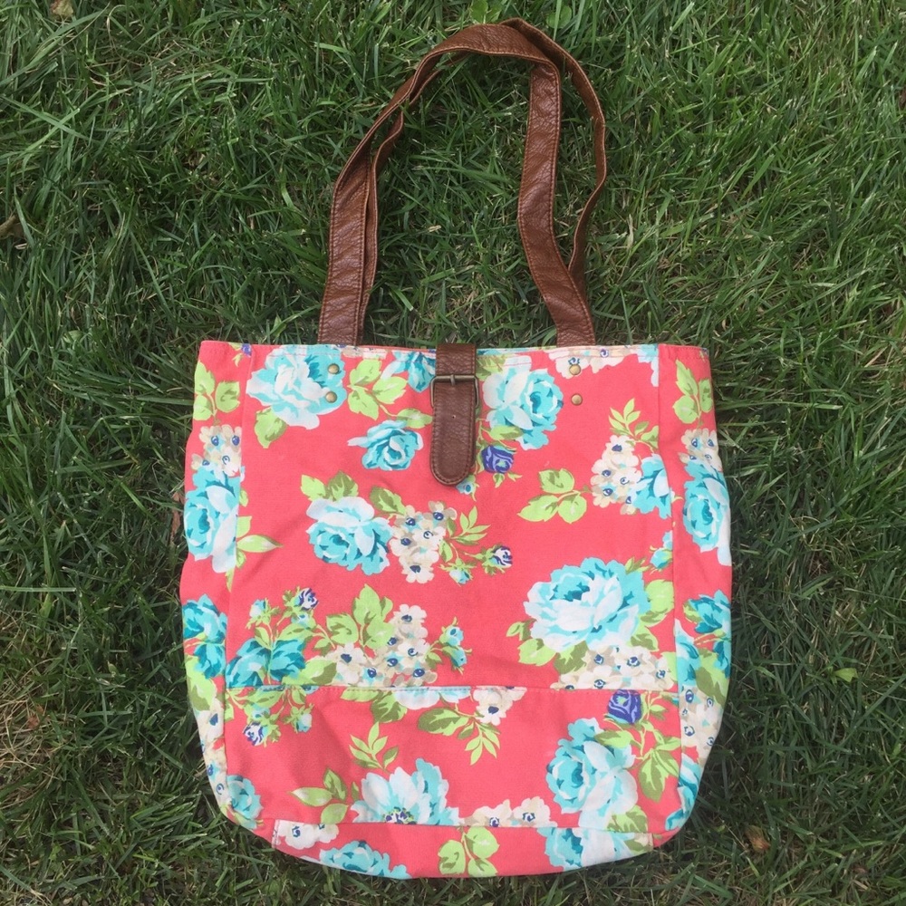 Floral Tote Bag